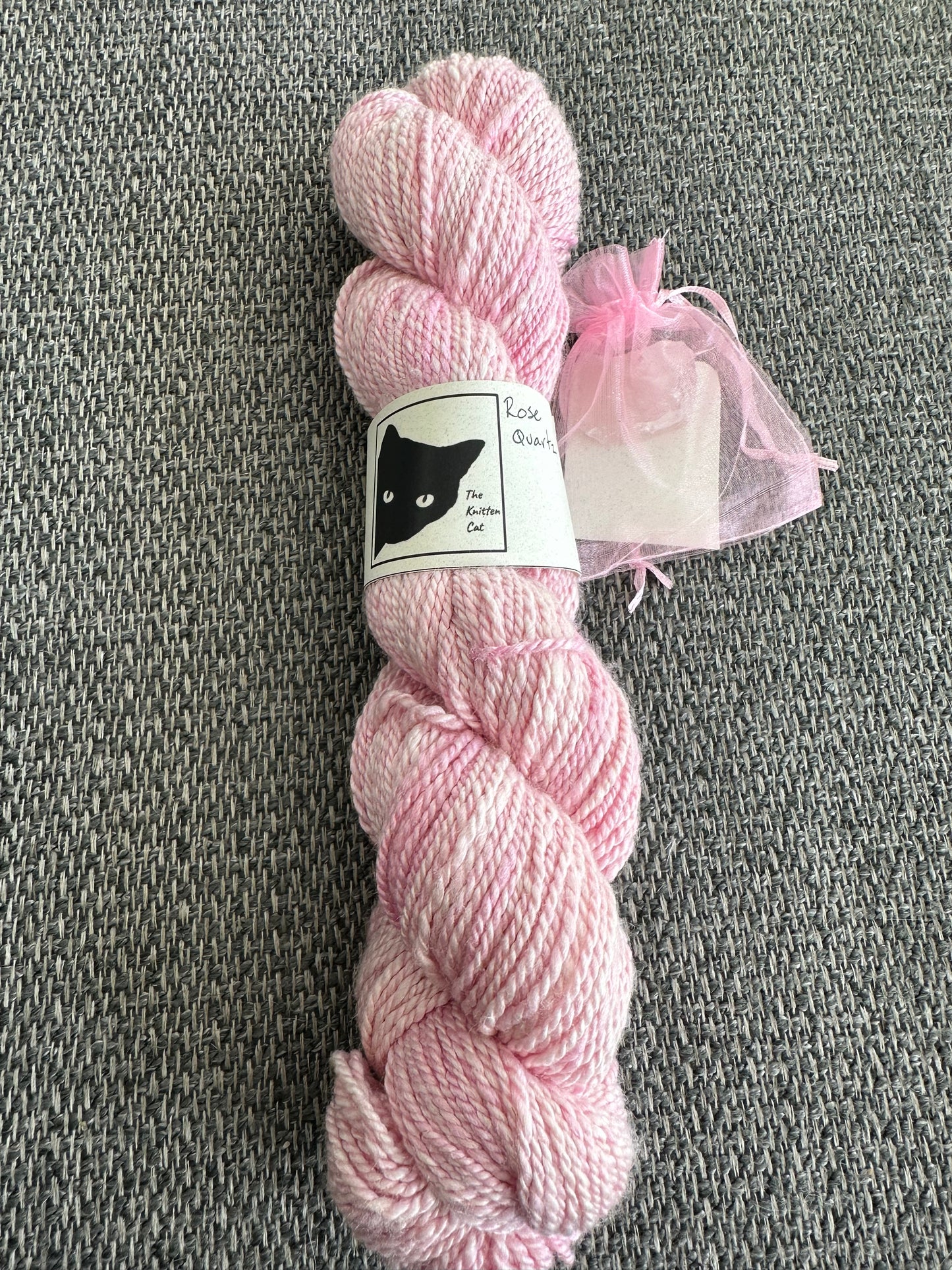 Hand Spun - Rose Quartz