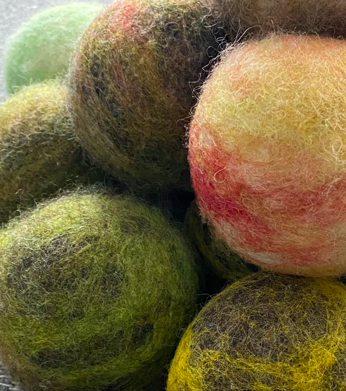 Dryer Balls - Hand Felted